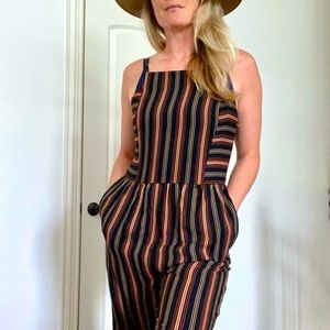 Full length, wide leg romper. Perfect for summer.